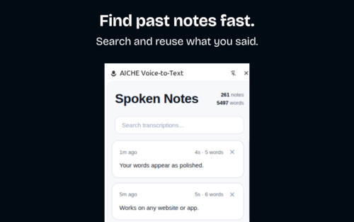 Chrome history panel