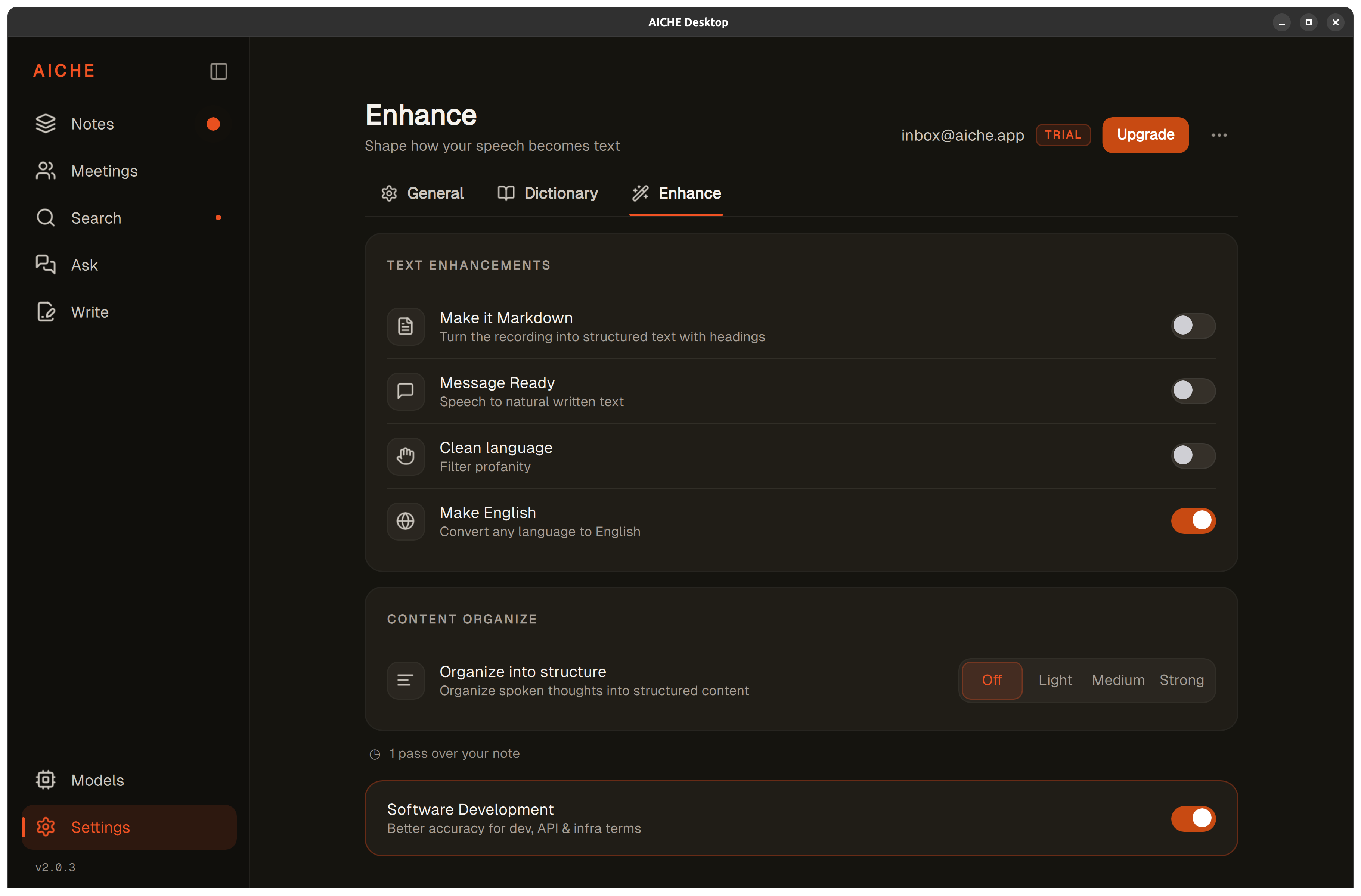 Auto-Translation Enhancement