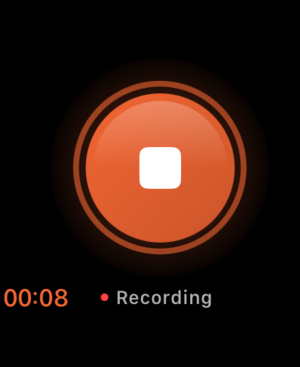 Watch recording